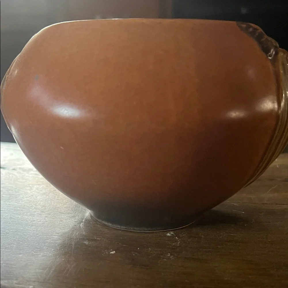 Antique/Vintage Roseville Pottery Artisan Ceramic Vase with Pinecone Relief - Picture 6 of 7